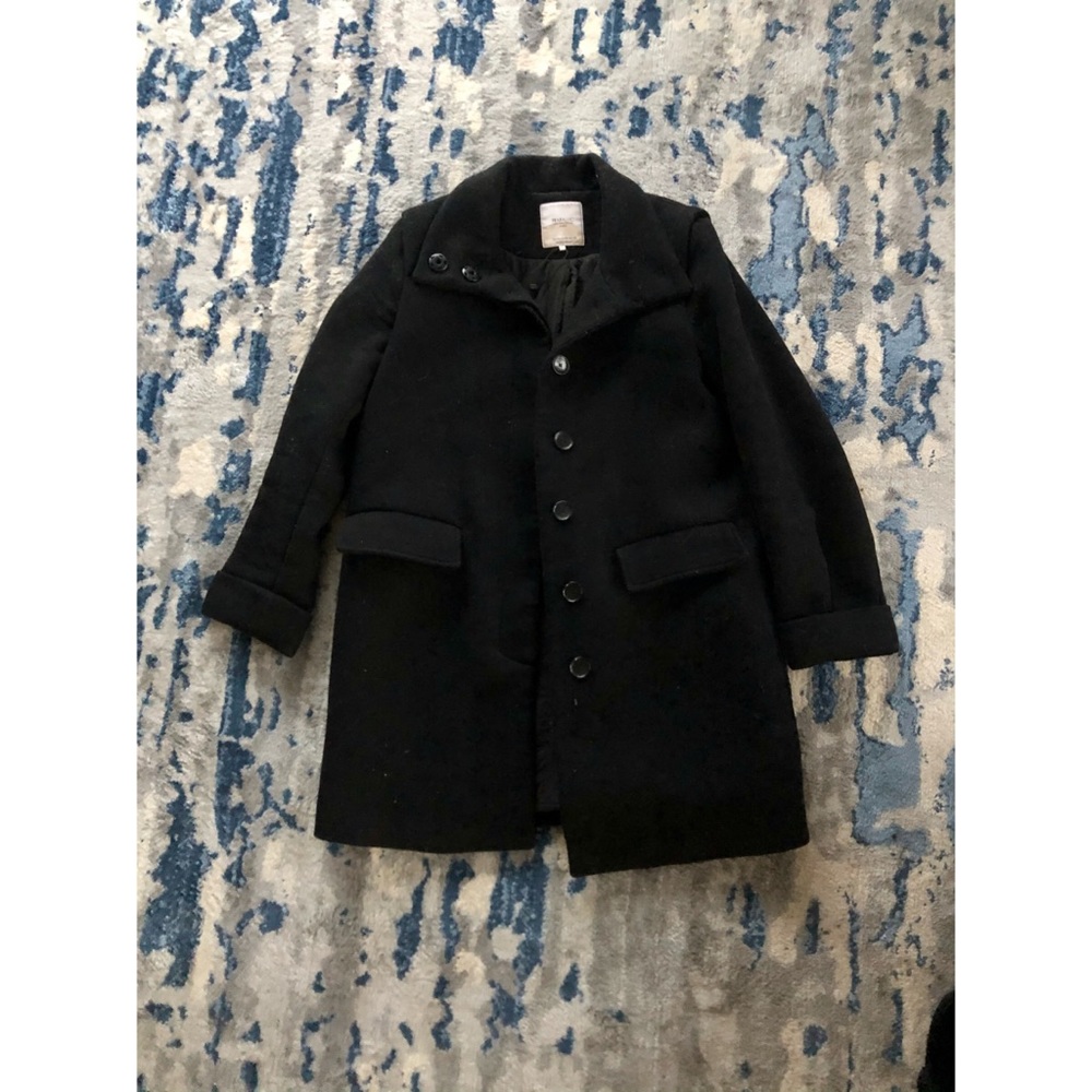 Zara Wool Black Coat